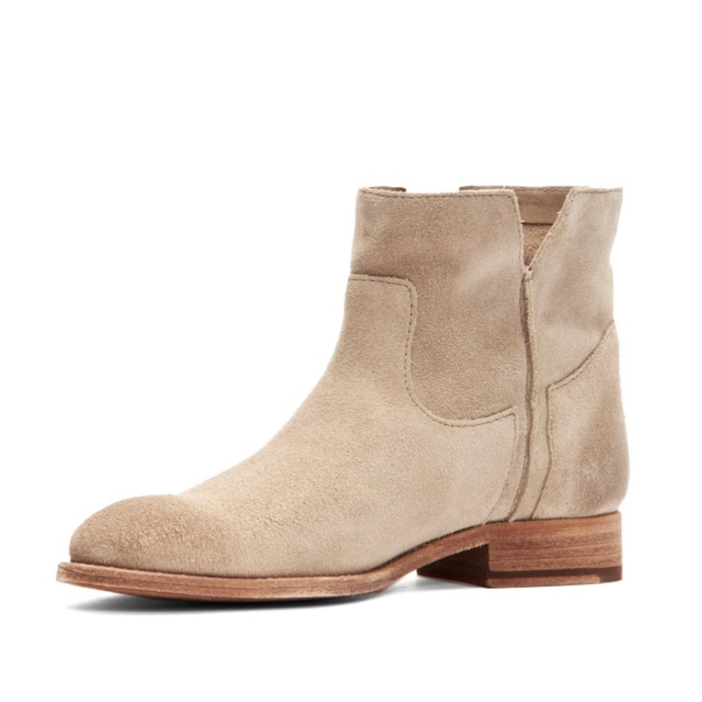 Frye Melissa Slouch Bootie in Milkshake- size 7